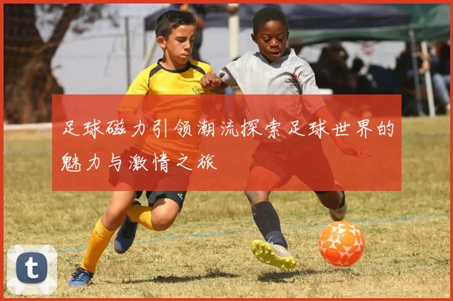 足球磁力引领潮流探索足球世界的魅力与激情之旅